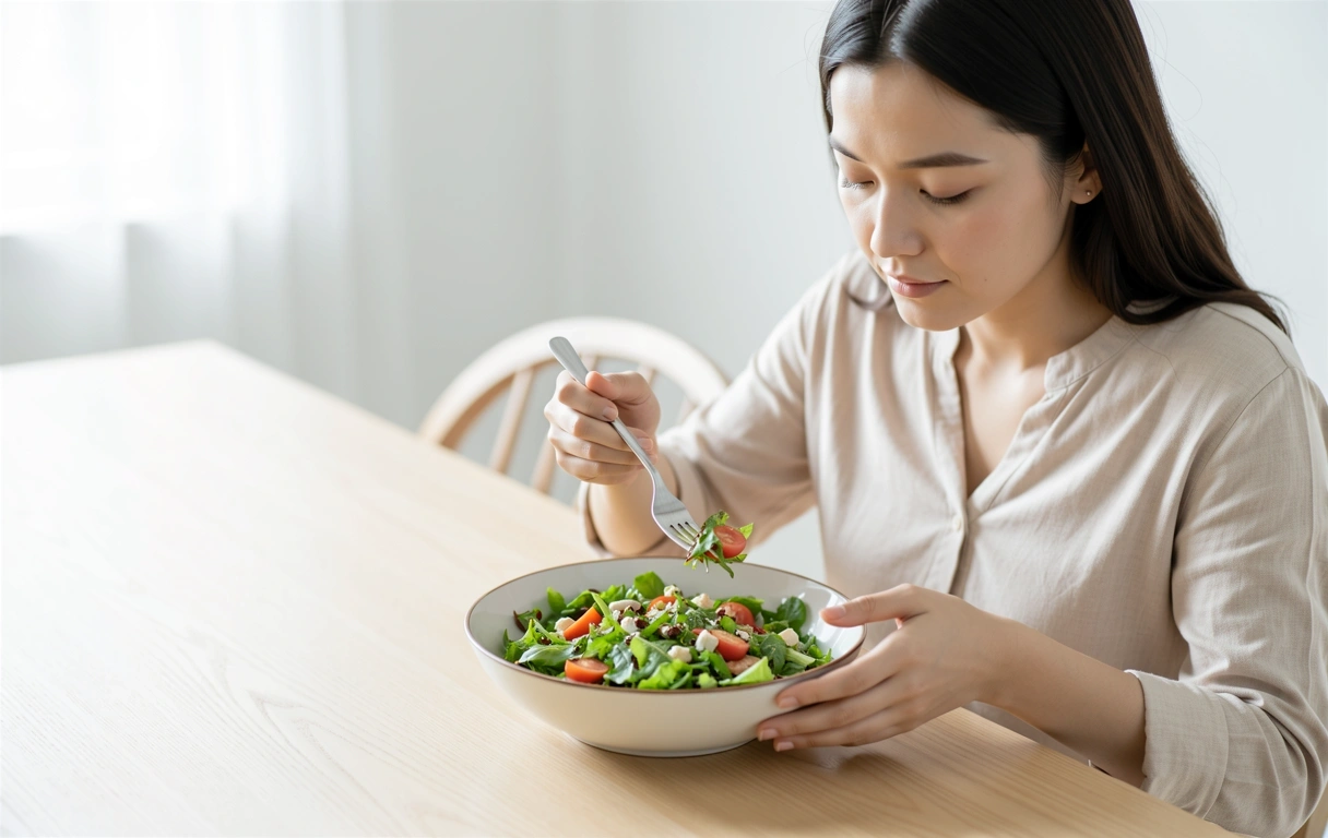 Practicando mindful eating